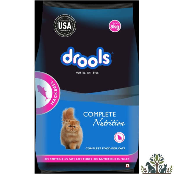 דרולס מזון יבש לחתולים מקרל 3 ק"ג