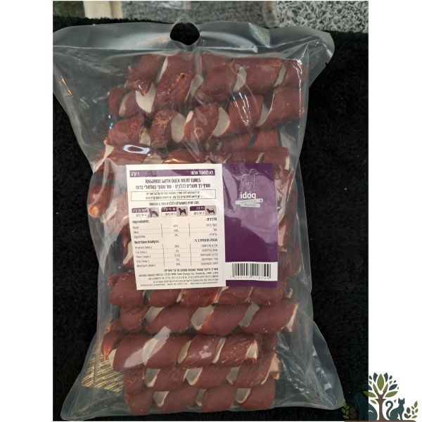 איי דוג סיגר עם ספירלת ברווז 12 סמ שקית 1   קג