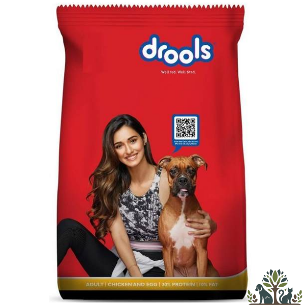 דרולס מזון יבש לכלבים עופות וביצים 20  ק"ג