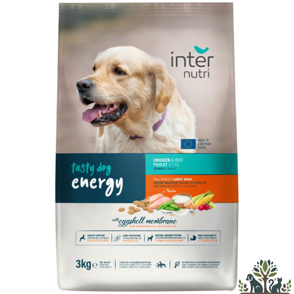 לכלב בוגר אנרגי 3   קג סופר פרימיום Internutri Tasty