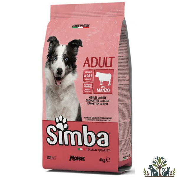 סימבה מזון יבש לכלב עוף 4 ק"ג
