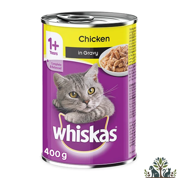 ויסקאס פחית עוף 400 גרם