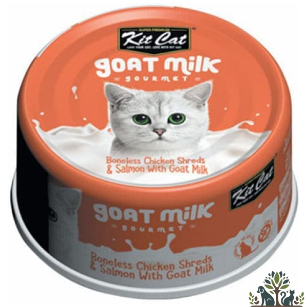 קיט קט שימור חלב עז עוף וסלמון 70 גרי