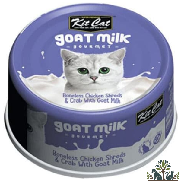 קיט קט שימור חלב עז עוף וסרטן 70 גרי