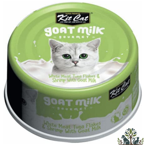 קיט קט שימור חלב עז טונה ושרימפס 70 גרי