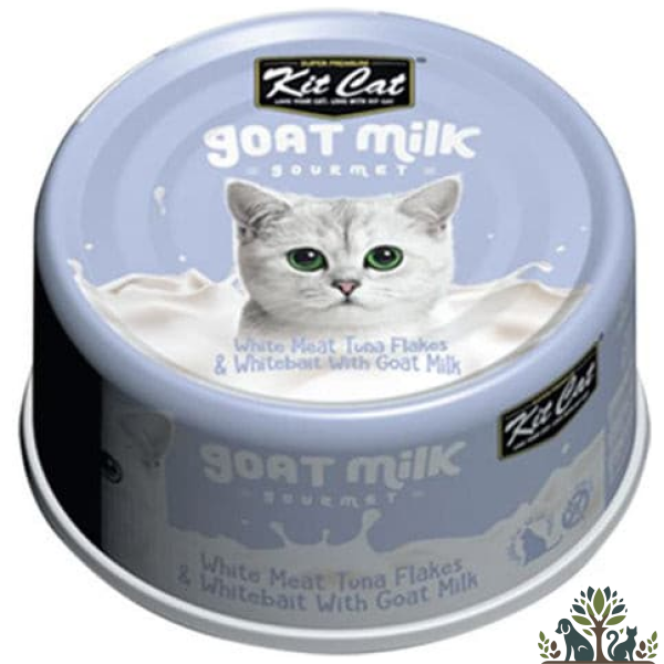 קיט קט שימור חלב עז טונה ודגיגונים 70 גרם