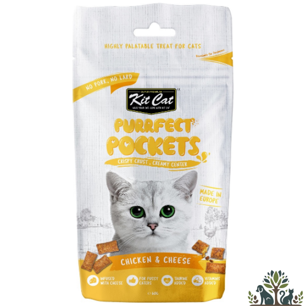 קיט קאט כריות עוף וגבינה Kit Cat