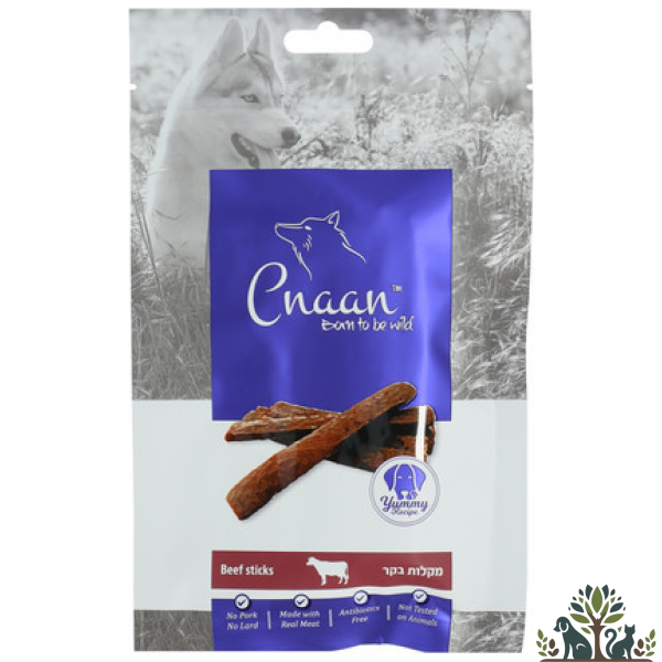 כנען חטיף מקלות בקר 100 גרם