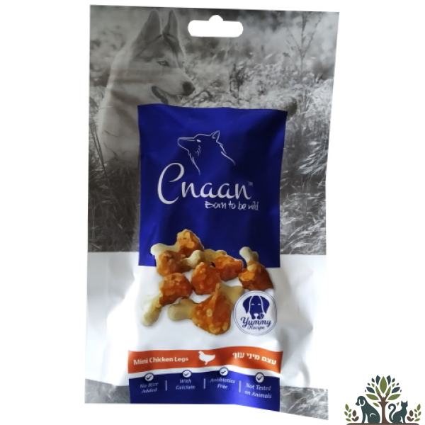 כנען חטיף עצם מיני עוף 100 גרם