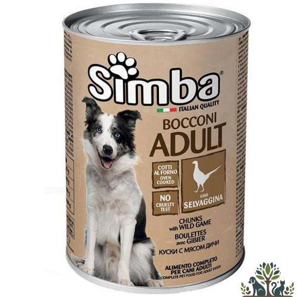 סימבה כלב 415 גרם שימור בשר צייד