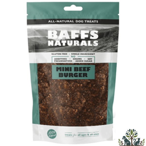 באפס חטיף טבע מיני בורגר בקר 100 Beef Mini Burger ג