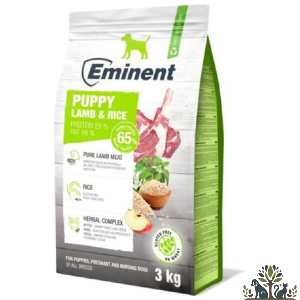 אמיננט פפי כבש ואורז 3 ק"ג