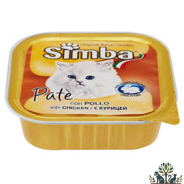 סימבה מעדן חתול עוף 100 גרם