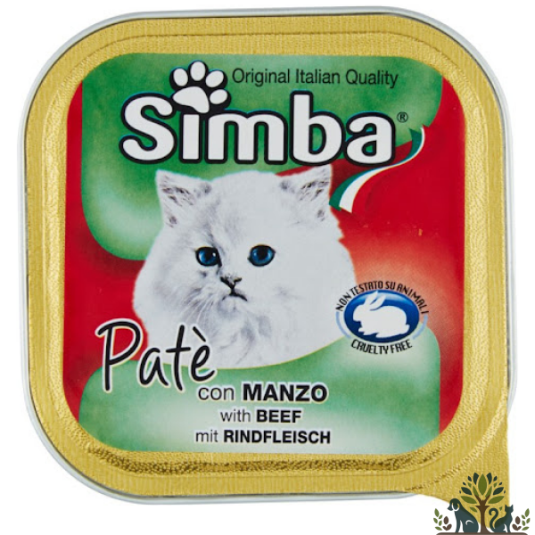 סימבה מעדן חתול בשר 100 גרם