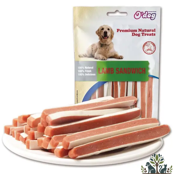 אודוג חטיף לכלב כריכוני כבש 100 גרי
