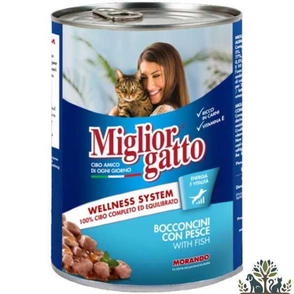 מור ש.חתול סלמון 405 גרם