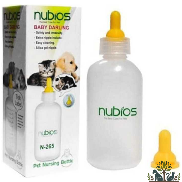 בקבוק הנקה לגורי חתולים או כלבים