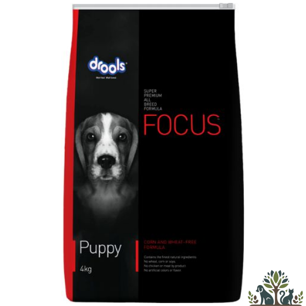 פוקוס גור עוף וביצים 4 ק"ג - מזון יבש סופר פרימיום לגורי כלבים