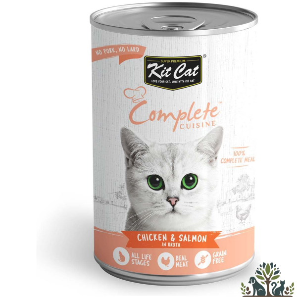 קיט קט שימור עוף וסלמון 150 גרי