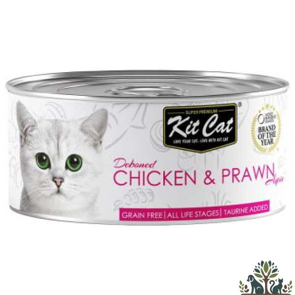 קיט קט שימור עוף וחסילונים דיבון 80 גרי