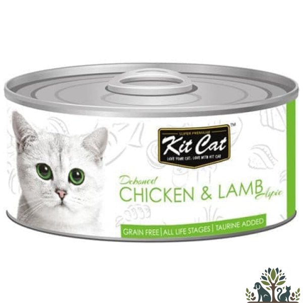 קיט קט שימור עוף וכבש דיבון 80 גרי