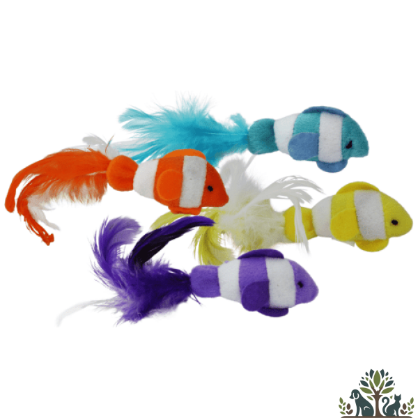 מולטי צעצוע חתול דג ליצן 2 באריזה 75 סמ