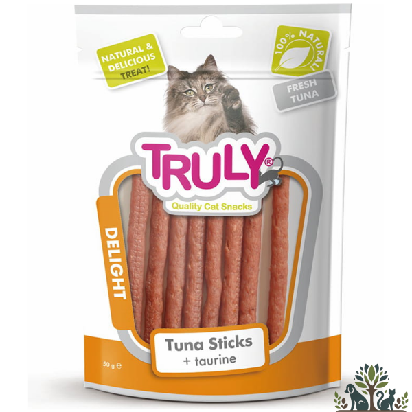 טרולי – חטיף לחתול מקלות טונה 50 גרם