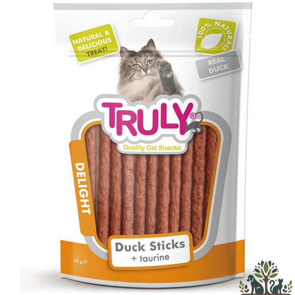 טרולי - חטיף לחתול מקלות ברווז - 50 גרם