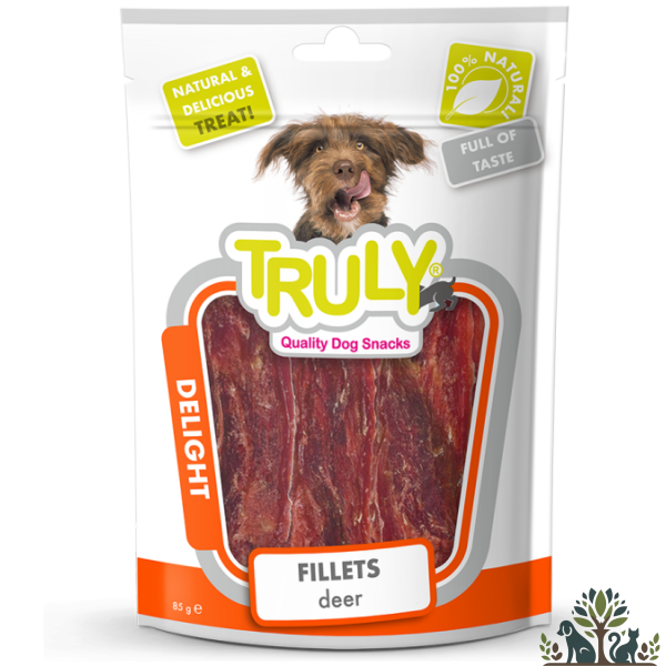 טרולי חטיף פילה צבי גירק 85 גרם