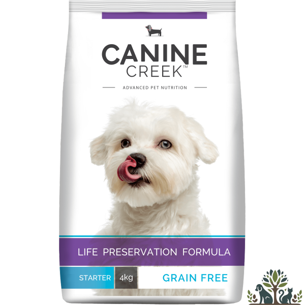 קנין קריק – מזון יבש אולטרה פרימיום סטרטר ללא דגנים 4 ק"ג