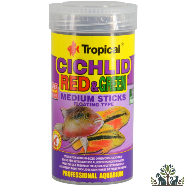 טרופיקל מקלונים 1000 מ"ל M אדום ירוק