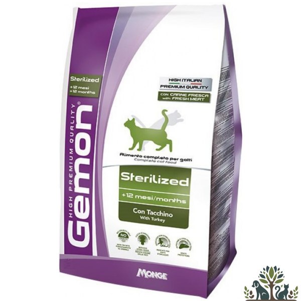 גמון סטרילייז חתול 1.5 קג Gemon