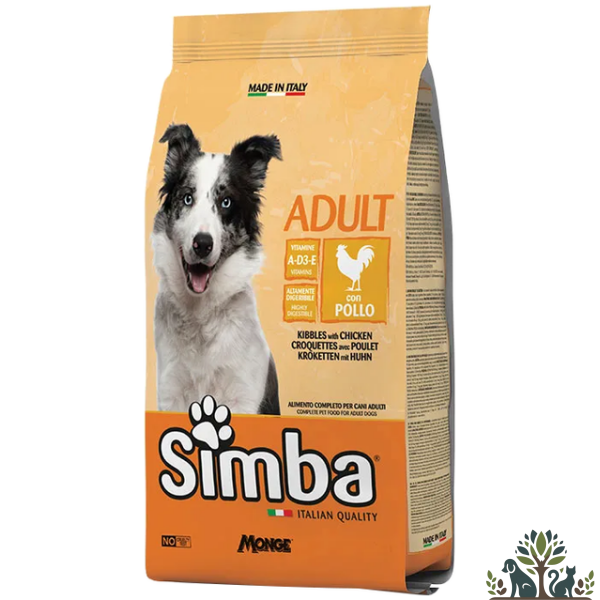 סימבה יבש כלב עוף 10 ק"ג