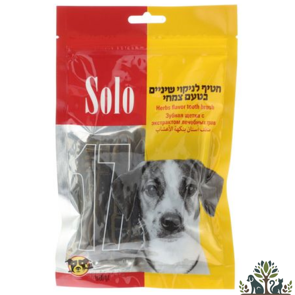 סולו חטיף לניקוי שיניים בטעם צמחי 80