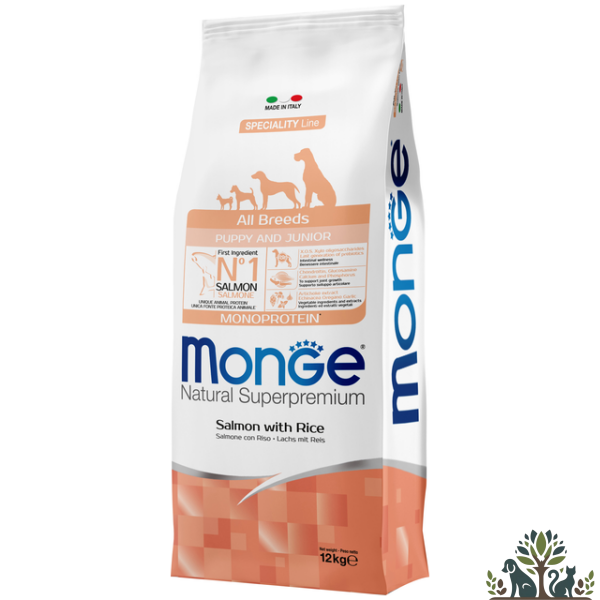 מונג פפי סלמון ואורז 12    קג