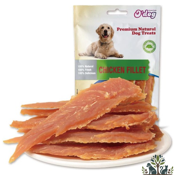 אודוג חטיף לכלב פילה עוף 100 גרי