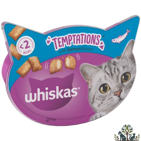 ויסקאס חטיף טמפטיישן סלמון 60 גרם