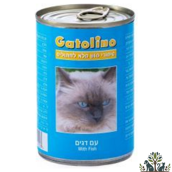 גטולינו שימור חתול עם דגים 410 גרם
