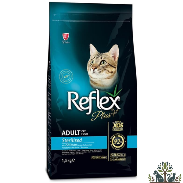 ריפלקס פלוס חתול אדולט סטרילייז סלמון 1.5 ק"ג