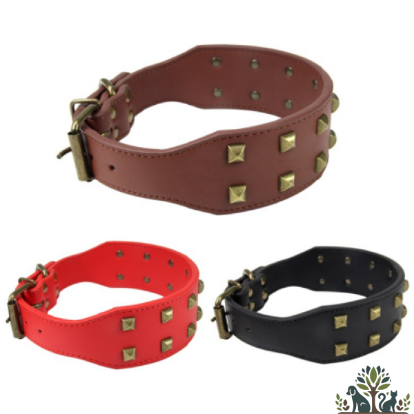 קולר ניטים במגוון גדלים וצבעים מידה 2XL