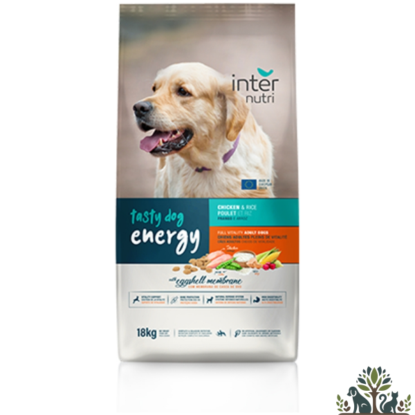 סופר פרימיום Internutri Tasty לכלב בוגר אנרגי 18 ק"ג