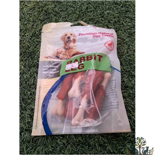 אודוג חטיף לכלב פולקה ארנבת 100 גרי