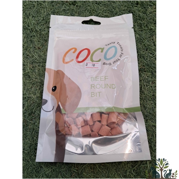 קוקו חטיף נגיסי בקר 80 גרם