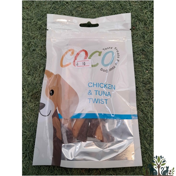 קוקו חטיף מקלות טונה ועוף מלופפים 80 גרם