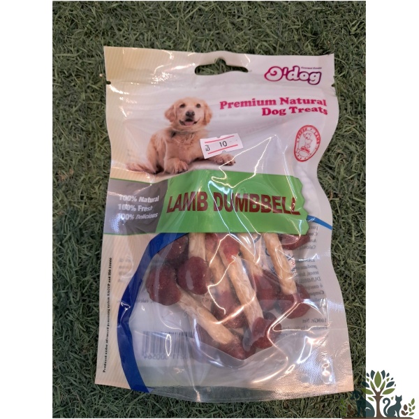 אודוג חטיף לכלב משקולות כבש 100 גרי MJL05