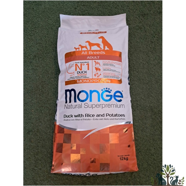 מונג כלב בוגר ברווז 12 ק"ג