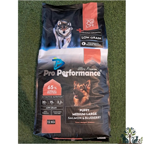 פרו פרפורמנס גורים 12 ק"ג סלמון