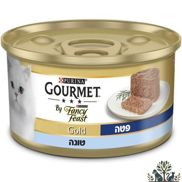 גורמה גולד מעדן לחתול פטה טונה 85 גרם