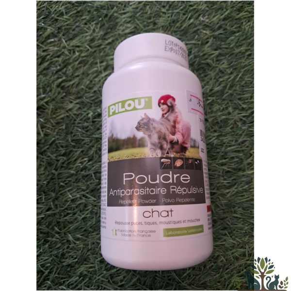 אבקה לפרעושים וקרציות לחתול 150 גרי