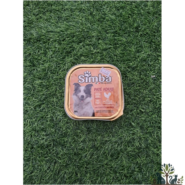 סימבה מעדן כלב עוף וכבד 300 גרם